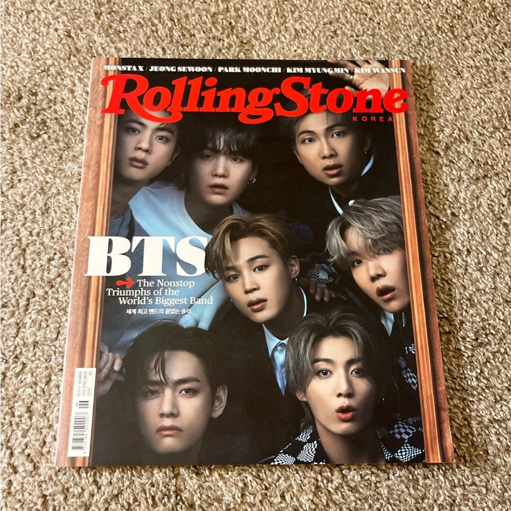 BTS Rolling Stone Magazine